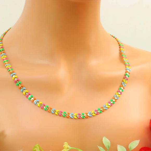 "New Beautiful Design Necklace Chain for Women/Girls, Gift, N648 - Picture 3 of 11